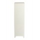 Meuble Etagère à plateaux Design Contemporain, Argos, Blanc, H 120 cm