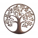 Arbre de vie marron en métal, Collection Renaissance, Diamètre 80 cm