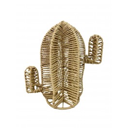 SIGNES GRIMALT Cactus Décoratif Contemporain, Fibres végétales et Cordes tressées, Hauteur 40 cm