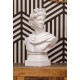 Sculpture Résine : Buste de David XL, Blanc, H 36 cm