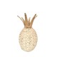 SIGNES GRIMALT Ananas décoratif en jonc tressé, Collection ORGANIK, H 28 cm