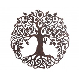 SIGNES GRIMALT Déco murale Arbre de vie en métal, Collection Renaissance, Diamètre 60 cm