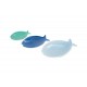 Set 3 Plateaux Poissons en céramique, Couleurs océan, L 27 cm (Grand)