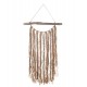 SIGNES GRIMALT Décoration murale de style balinaise en Bois flotté et Rafia, Hauteur 65 cm