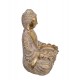 Déco Zen : Statuette XXL Bouddha Rieur, H 67 cm