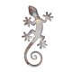 Set 2 Geckos en Résine, Déco murale ou à poser, Mod Tropik, H 20,5 cm