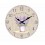Horloge Lavande : Modèle Rétro Provençal, Diamètre 34 cm