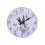 Horloge murale lavande de Provence, Mod 4, 34 cm