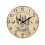 Horloge murale lavande de Provence, Mod 4, 34 cm