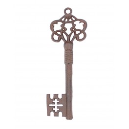 Déco Fer forgé Murale : Grande Croix Camarguaise, H 29 cm