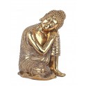 Déco Zen : Statuette XXL Bouddha Rieur, H 67 cm