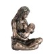Figurine Résine : Gaïa, La Déesse mère et l'enfant, Hauteur 11 cm