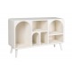 SIGNES GRIMALT Meuble Console Design Contemporain, Collection Argos, Médium Blanc, Longueur 120 cm