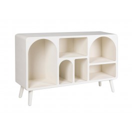 SIGNES GRIMALT Meuble Console Design Contemporain, Collection Argos, Médium Blanc, Longueur 120 cm
