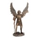 Statuette résine : L'archange Gabriel Le Messager, H 31 cm