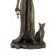 Statuette résine Egypte : Déesse et Reine Isis 2, L 25 cm