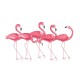 SIGNES GRIMALT Décoration Murale Métal : Flamants Roses en folie, Longueur 87 cm