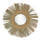 SIGNES GRIMALT Miroir Soleil, encadrement Fibres végétales tressées, Zen et Boho, diamètre 64 cm