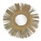 SIGNES GRIMALT Miroir Soleil, encadrement Fibres végétales tressées, Zen et Boho, diamètre 64 cm