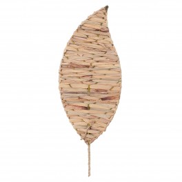 SIGNES GRIMALT Déco murale Grande feuille stylisée en feuilles de palmiers et herbes marines, hauteur 67 cm