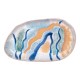 Plateau décoratif en grès, Couleurs Terre et Mer, Collection Marine Concarneau, Longueur 23 cm