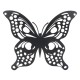 SIGNES GRIMALT Silhouette murale Papillon noir de style ludique et romantique, longueur 49 cm