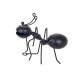 Décoration murale Métal : La Fourmi noire, H 16 cm