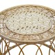 Set 2 Tables Basses en rotin, Collection Nature, Diamètre 60 cm (Grande)