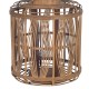 Lanterne Photophore en Bambou, Collection Nature, Hauteur 34 cm