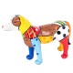 BY SIGRIS Signes Grimalt Tirelire en Forme de Chien Figurines | Animaux Multicolore - 20x7x30 cm
