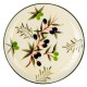 BY SIGRIS Signes Grimalt Assiette rendondo olives Cuisine | Ustensiles Blanc - 3x33x33 cm