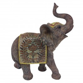 BY SIGRIS Signes Grimalt Figure Éléphant Figures | Animaux Marron - 23x5x11 cm