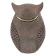 BY SIGRIS Signes Grimalt Figurine Hibou Figures | Hiboux Marron - 12x12x13 cm