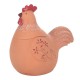 Signes Grimalt By Sigris Figurine Poule Décoration | Vases Et Bougeoir Marron 25 x 17 x 25 cm