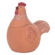 Signes Grimalt By Sigris Figurine Poule Décoration | Vases Et Bougeoir Marron 20 x 14 x 19 cm