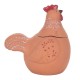 Signes Grimalt By Sigris Figurine Poule Décoration | Vases Et Bougeoir Marron 20 x 14 x 19 cm
