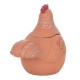 Signes Grimalt By Sigris Figurine Poule Décoration | Vases Et Bougeoir Marron 20 x 14 x 19 cm
