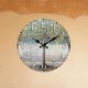 BY SIGRIS Origen Home Decor Horloge arbre Horloge ronde Gris 34 x 34 x 4 cm