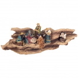 SIGNES GRIMALT Naissance 7 pièces Figurines Résine Décoration Noël