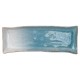 Plateau Droit de Service ou décoratif en grès Bleu, 2 Compartiments, Collection Marine Quimper, Longueur 27 cm