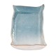 Plateau Droit de Service ou décoratif en grès Bleu, 2 Compartiments, Collection Marine Quimper, Longueur 27 cm