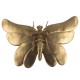 SIGNES GRIMALT Papillon murale rétro chic, multiples miroirs et structure doré élégante, longueur 26 cm