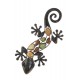 G&S Grand Gecko Mural en métal ajouré, Modèle BStone, Hauteur 46 cm