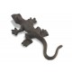 G&S Set 2 Geckos en Fer, Modèle Fonte à Poser, L 15 cm (Grand)