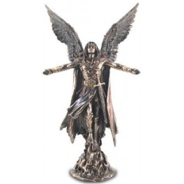 Figurine en resine Archange Uriel, 28 cm