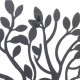 SIGNES GRIMALT Décoration Murale Métal Arbre de Vie – Noir Mat – 57 x 46,5 cm – Design Nature