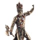 G&S Statuette Afrique : Shango, Dieu de la Foudre et de la Justice, H 22 cm