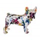 SGRIMALT Statuette Chien : Le Bouledogue, Collection Arty, L 24 cm