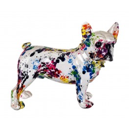 SGRIMALT Statuette Chien : Le Bouledogue, Collection Arty, L 24 cm