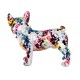 SGRIMALT Statuette Chien : Le Bouledogue, Collection Arty, L 24 cm